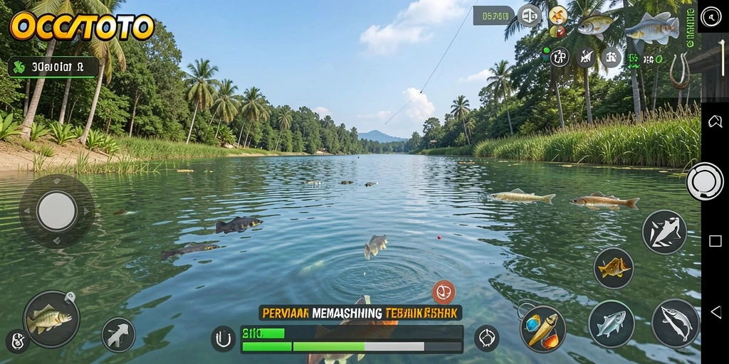 Tangkapan besar dalam gameplay OCATOTO yang seru dan menantang.