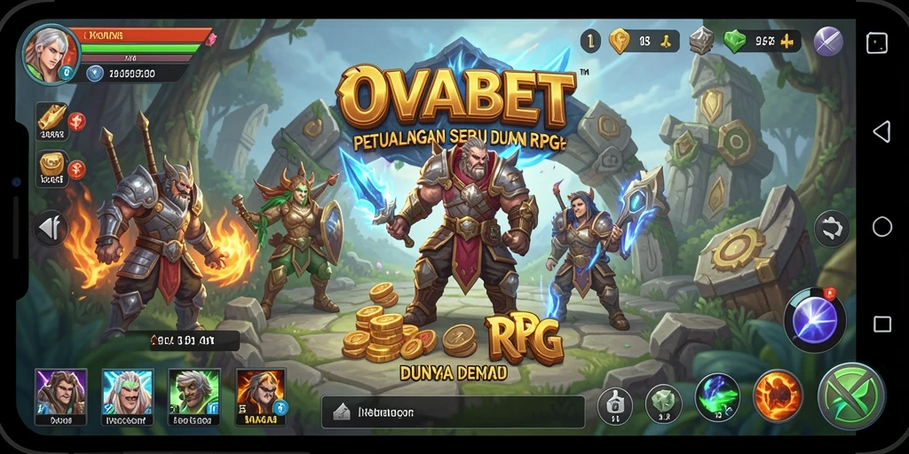 Gameplay seru dan grafis memukau dalam petualangan RPG.